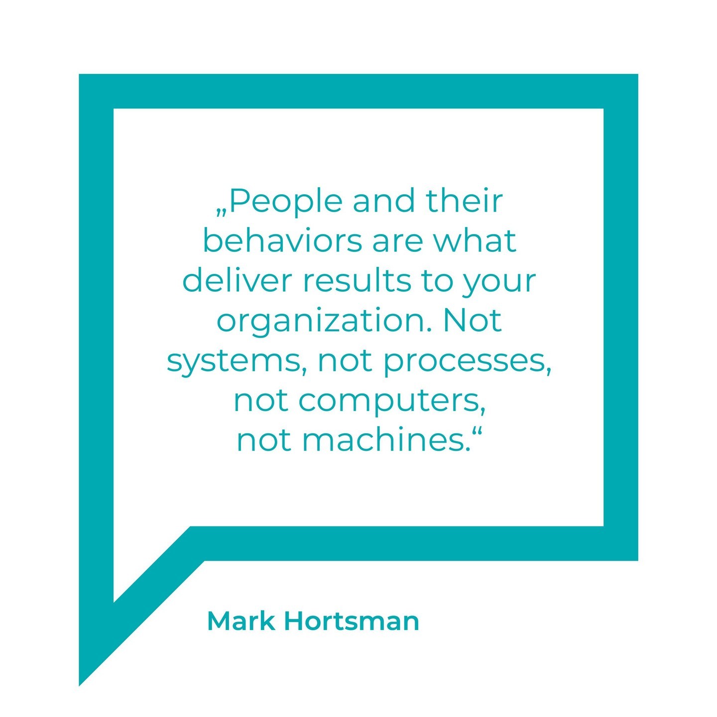 "People and their behaviors are what deliver results to your organization. Not systems, not processes, not computers, not machines." 🤝🏼⁠
⁠
#hr #hrinsidesummit #quote